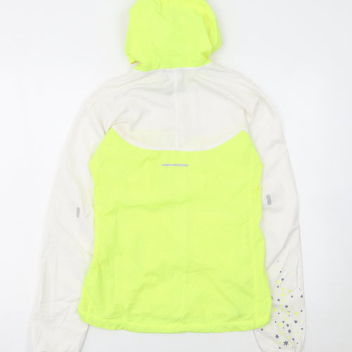 Nike Womens Yellow XS Lightweight Running Windbreaker Jacket