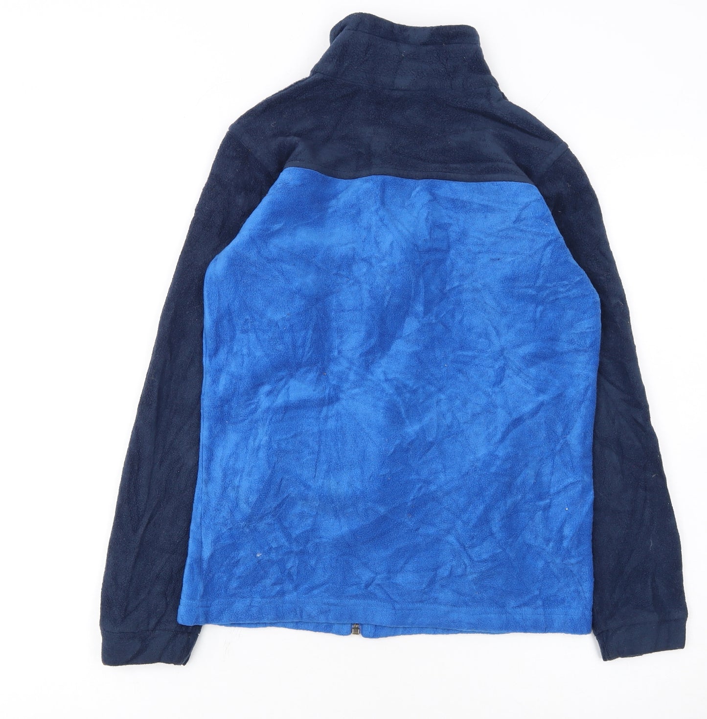 Columbia Boys Blue Fleece Full Zip Outdoor Jacket Size L