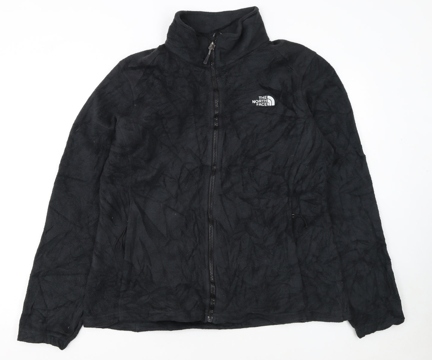 The North Face Women's Black XL Fleece Full Zip Jacket