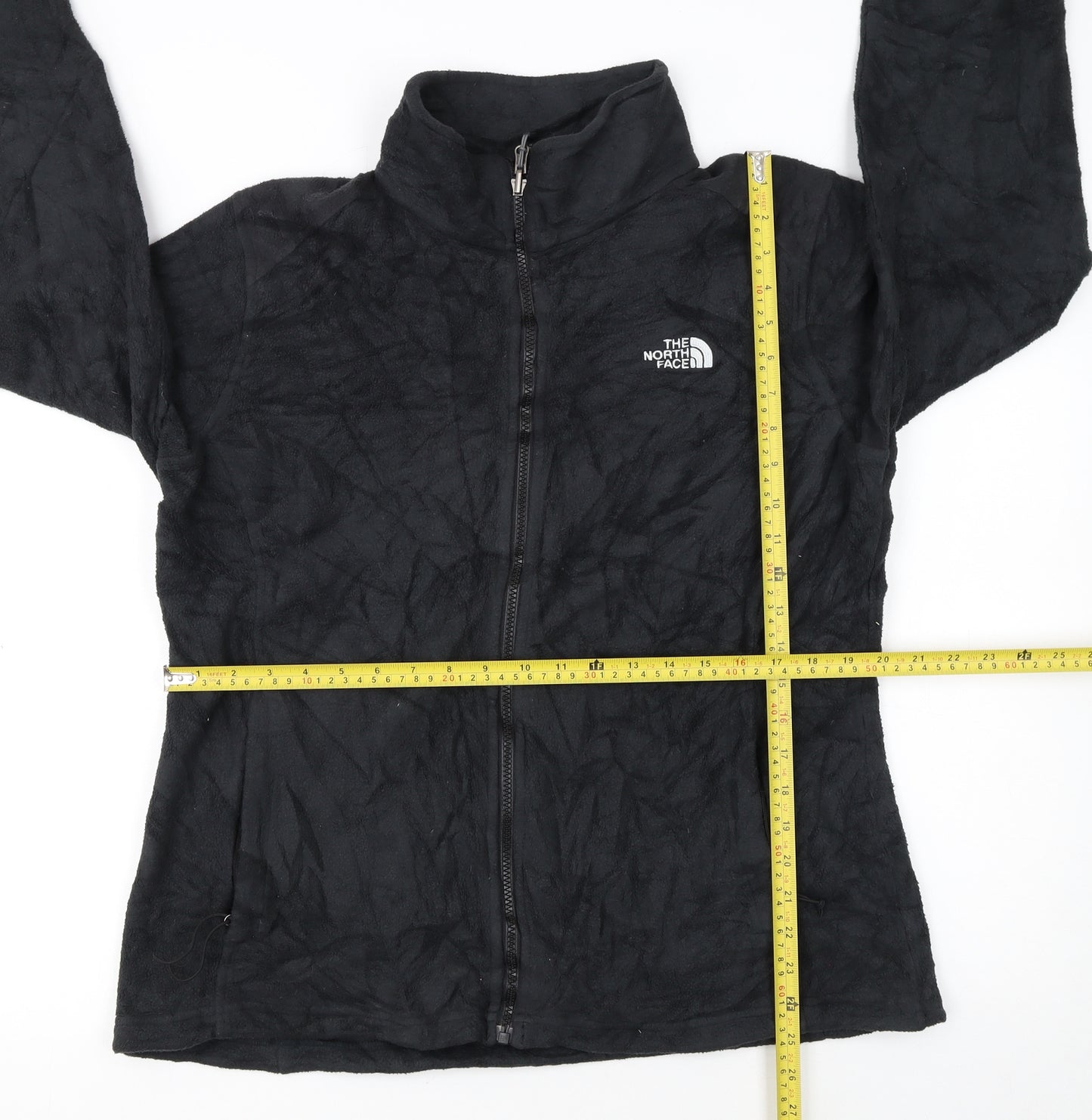 The North Face Women's Black XL Fleece Full Zip Jacket