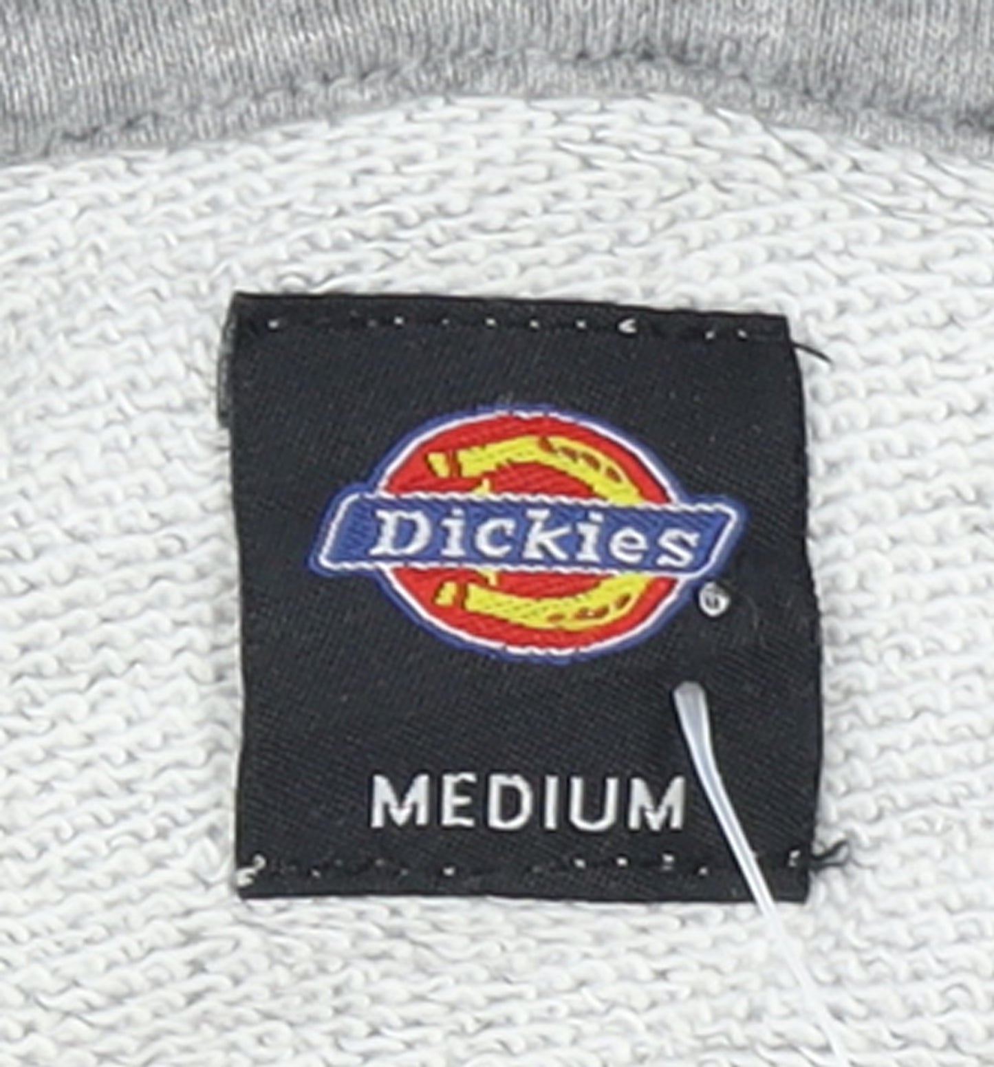 Dickies Women's Grey Pullover Hoodie Medium Authentic Logo Graphic
