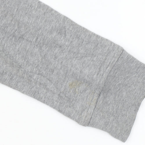 Dickies Women's Grey Pullover Hoodie Medium Authentic Logo Graphic
