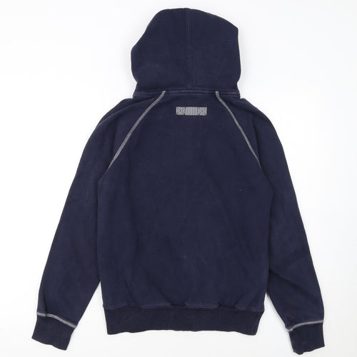 Adidas Originals Womens Navy Full Zip Hoodie Size 12