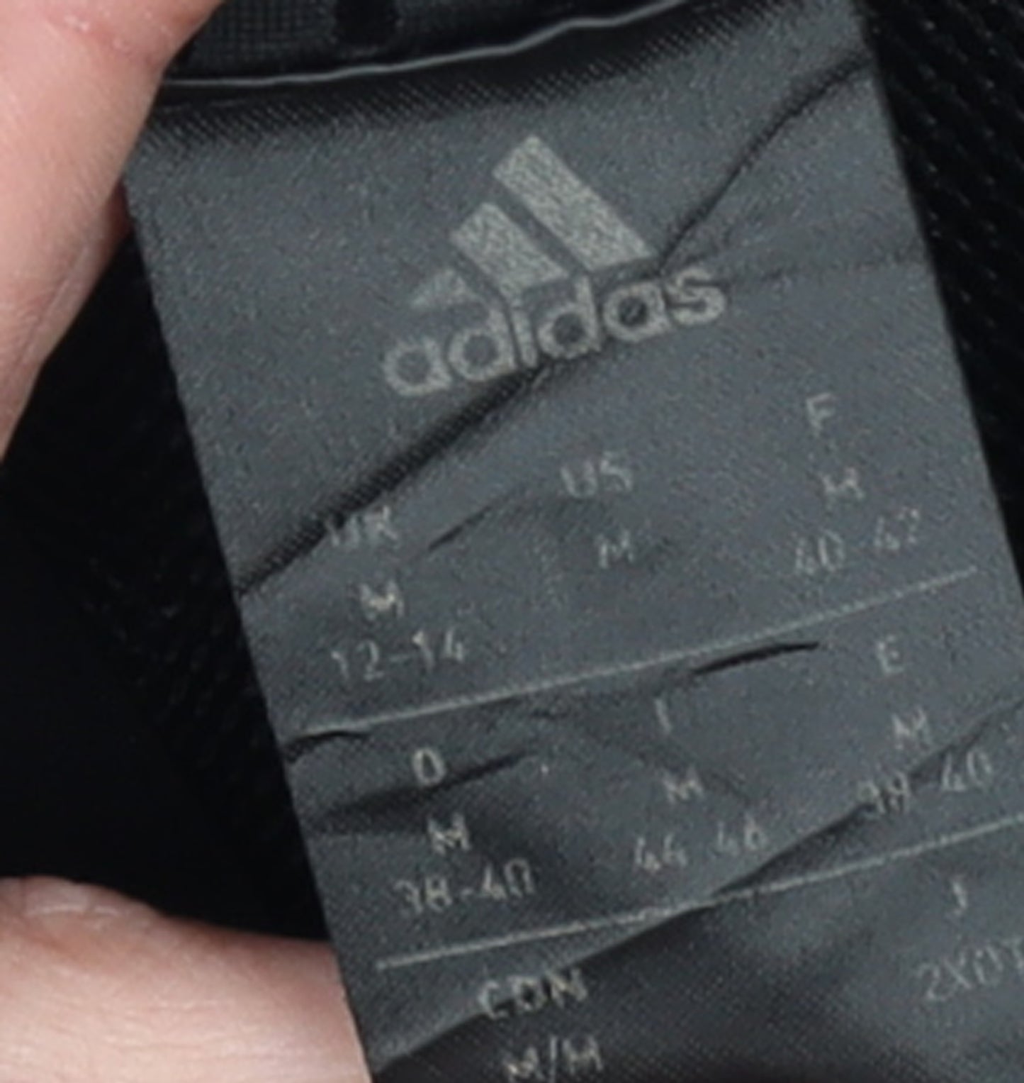 Adidas Womens Black Size 12 Windbreaker Hooded Active Jacket
