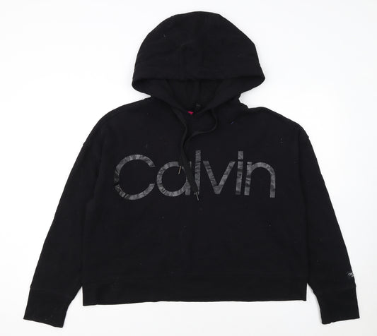 Calvin Klein Performance Women's Black Pullover Hoodie Size L