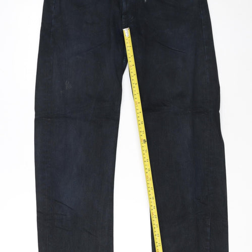 Levi's 501 Men's Blue Denim Straight Jeans W31 L32 Classic Fit