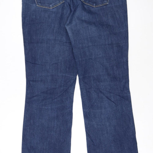 Wrangler Men's Blue Bootcut Regular Fit Jeans W33 L32