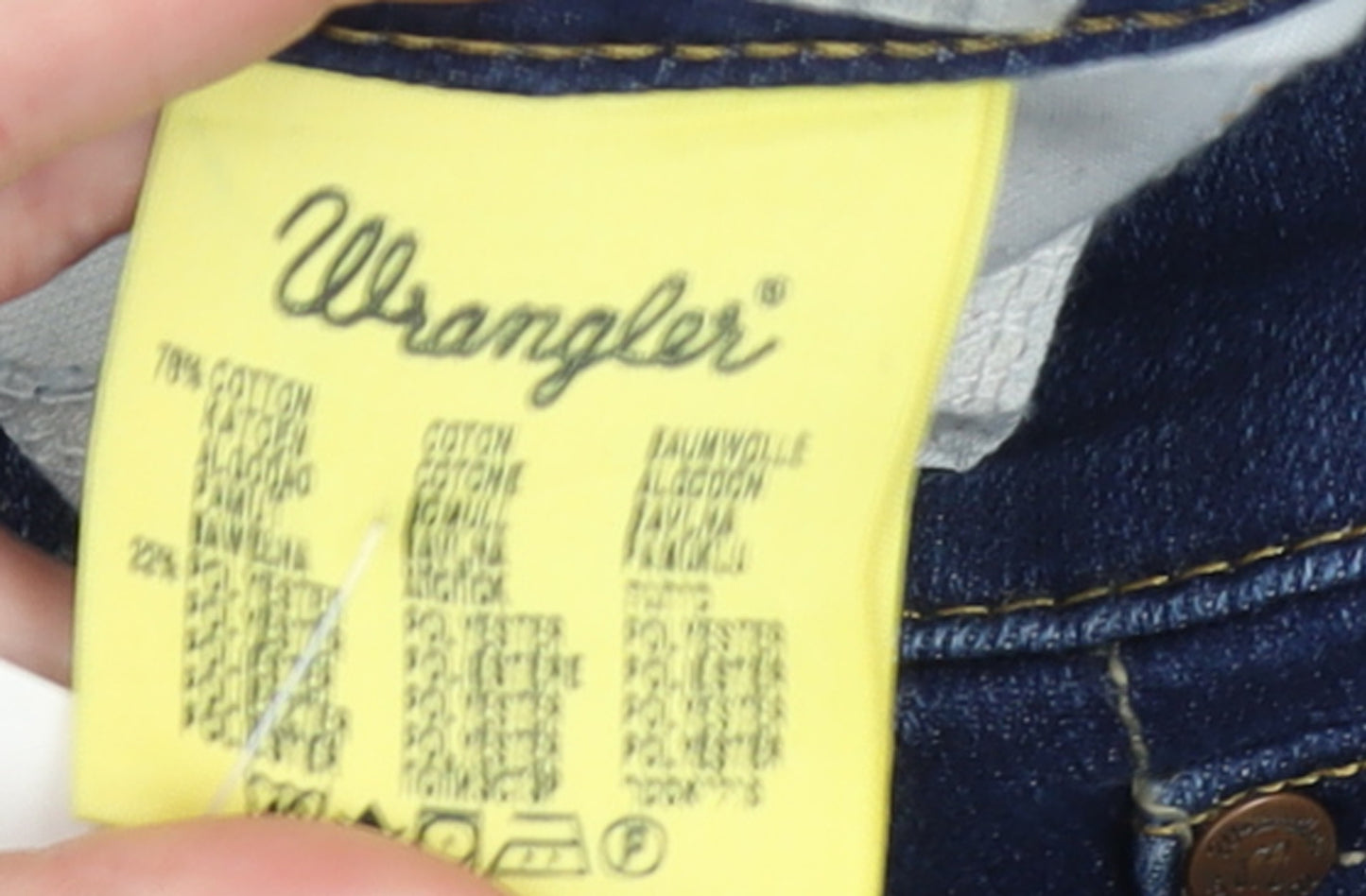 Wrangler Men's Blue Bootcut Regular Fit Jeans W33 L32