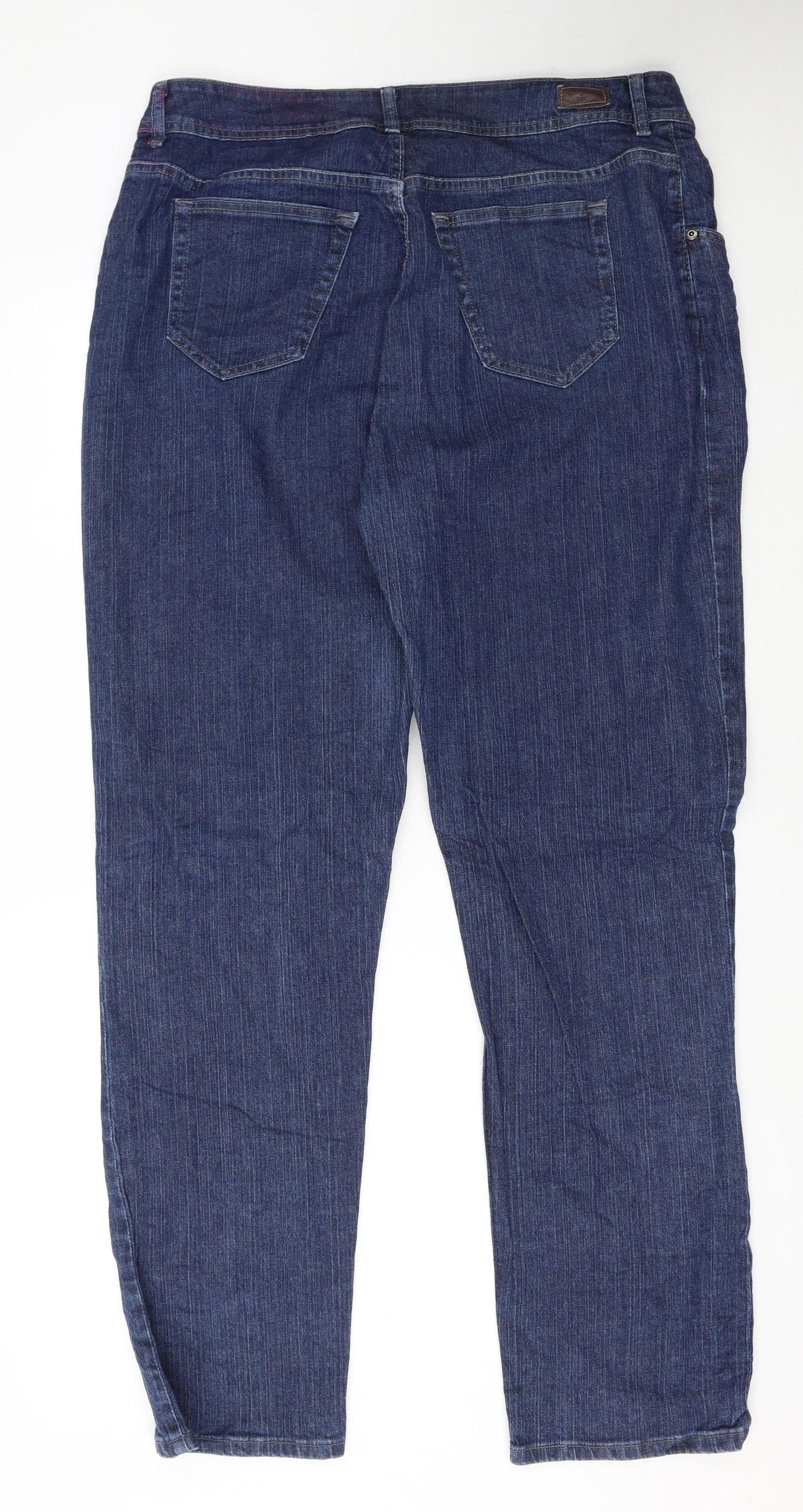Lee Riders Women Blue 20 Plus Relaxed Straight Denim Jeans