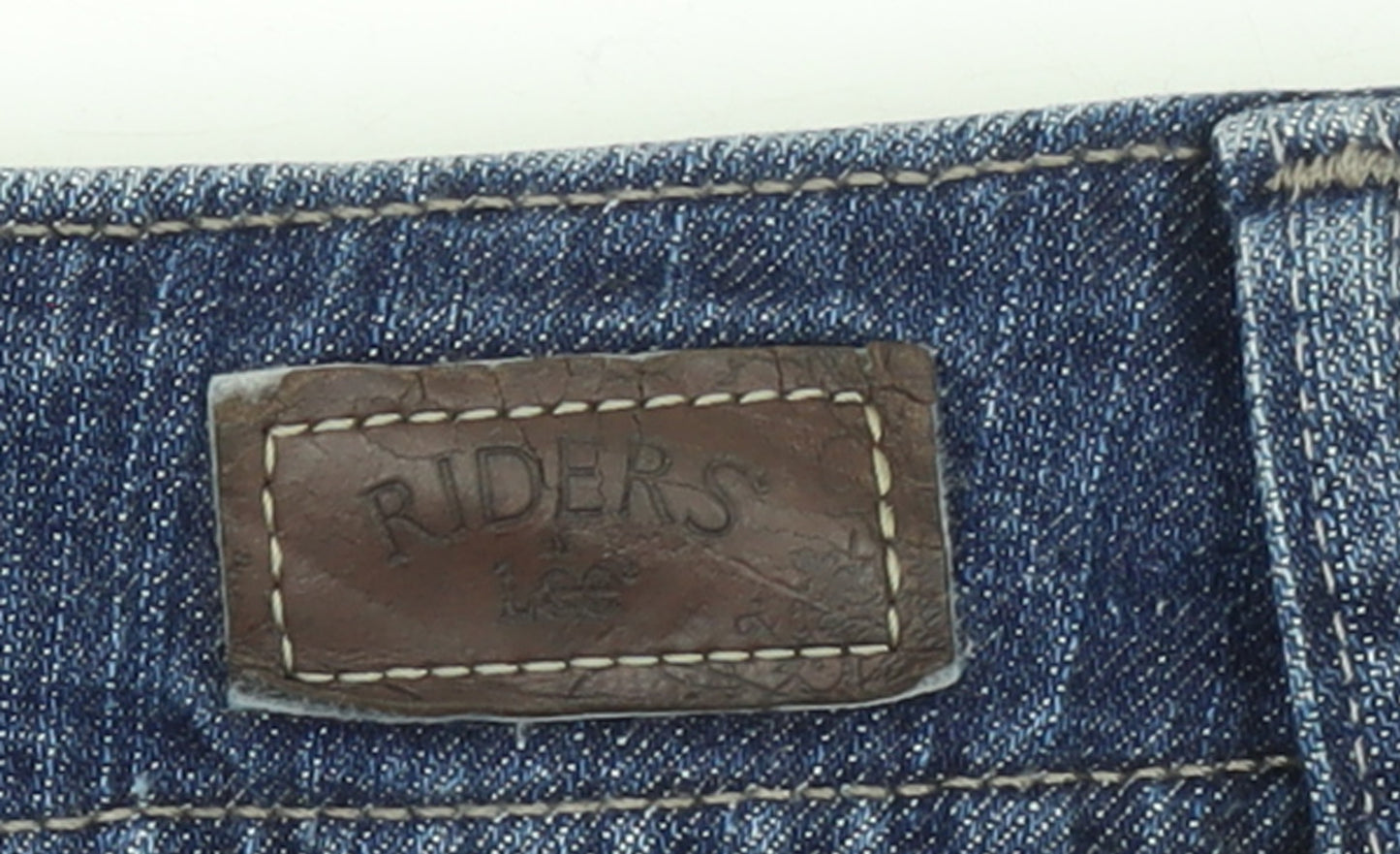 Lee Riders Women Blue 20 Plus Relaxed Straight Denim Jeans