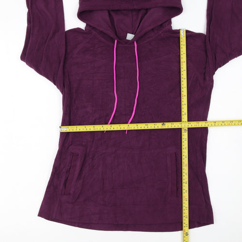 Columbia Women's Purple Pullover Hoodie Size L Hooded Fleece
