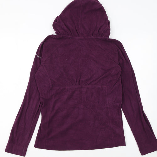 Columbia Women's Purple Pullover Hoodie Size L Hooded Fleece