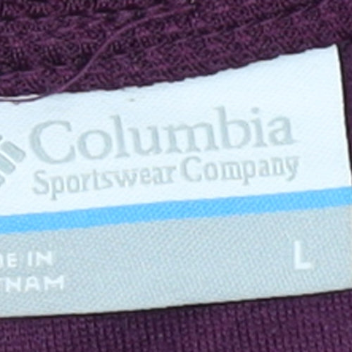 Columbia Women's Purple Pullover Hoodie Size L Hooded Fleece