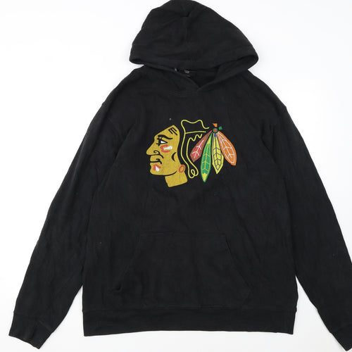 Old Time Hockey Black 2XL Unisex Pullover Hoodie Sweatshirt