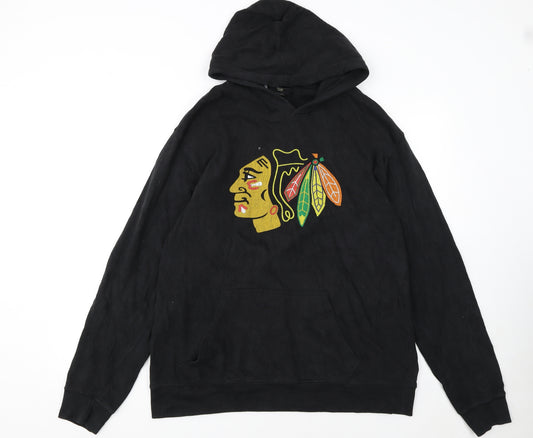 Old Time Hockey Black 2XL Unisex Pullover Hoodie Sweatshirt