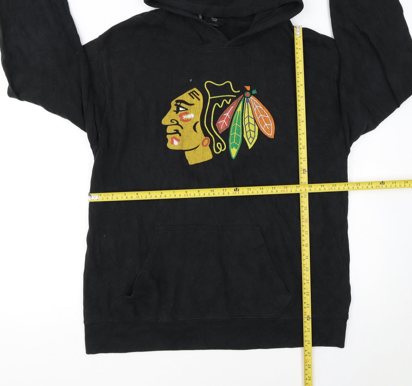 Old Time Hockey Black 2XL Unisex Pullover Hoodie Sweatshirt