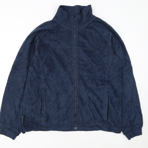 Columbia Women's Blue Fleece Interchange Jacket Size L