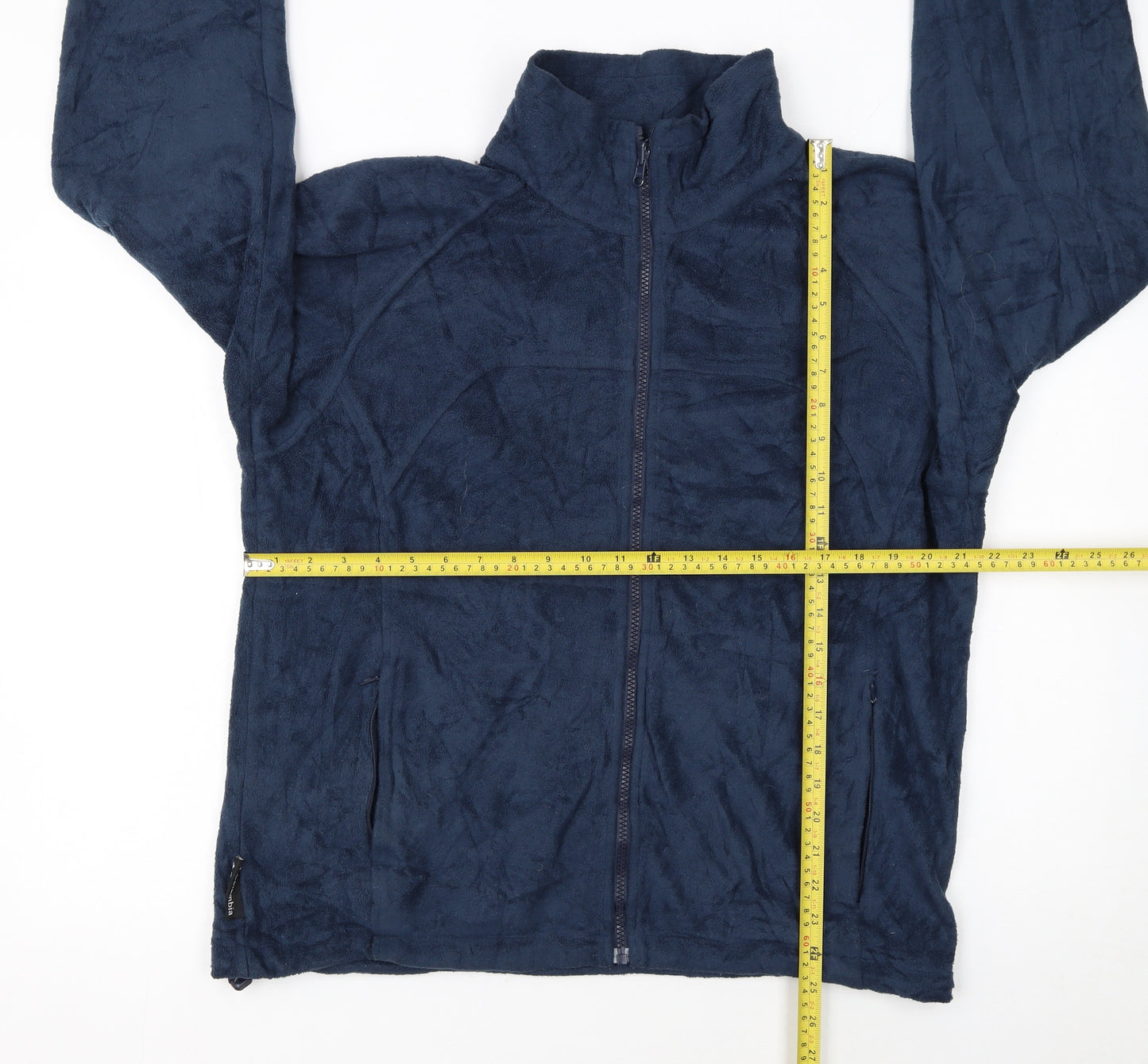 Columbia Women's Blue Fleece Interchange Jacket Size L