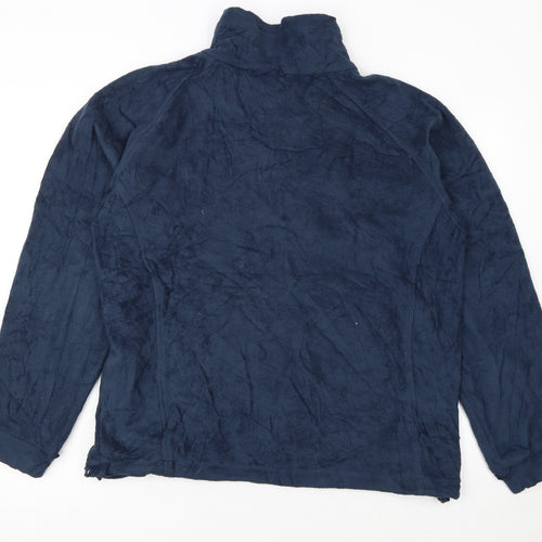 Columbia Women's Blue Fleece Interchange Jacket Size L