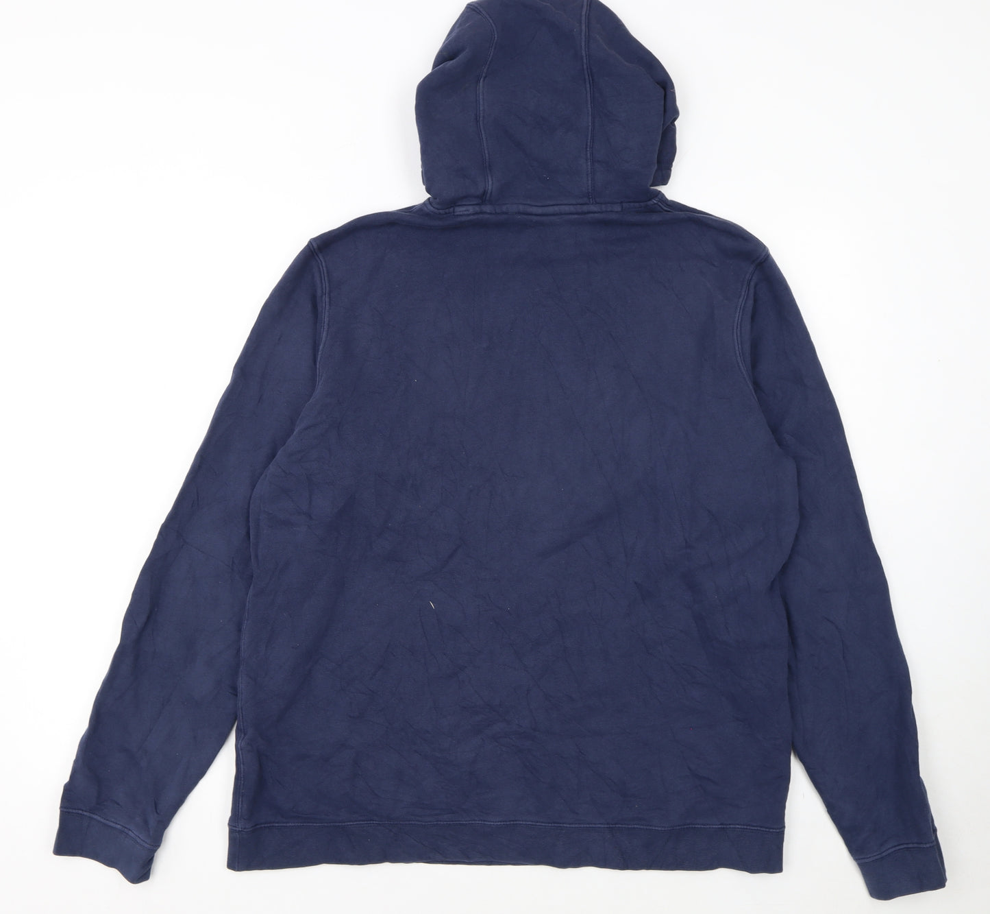 Nike Men's Blue Pullover Hoodie Size L Graphic Sportswear