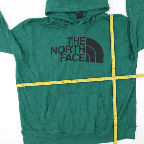 The North Face Mens Green 2XL Pullover Hoodie Outdoor Fleece