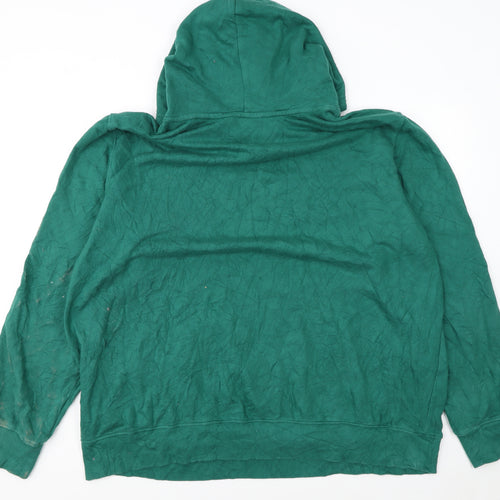 The North Face Mens Green 2XL Pullover Hoodie Outdoor Fleece