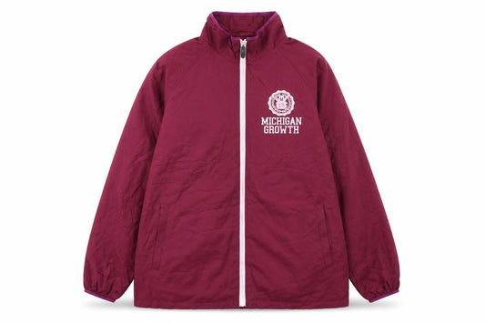 CINEMA Womens Red Full Zip Windbreaker Jacket Size L
