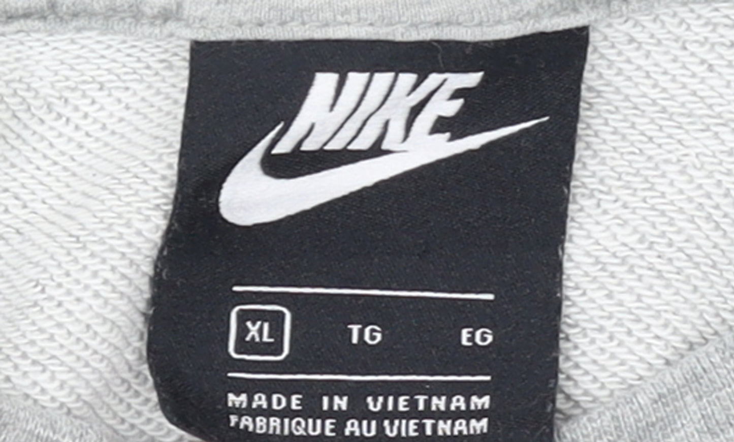 Nike Men's Grey XL Pullover Crew Neck Sweatshirt