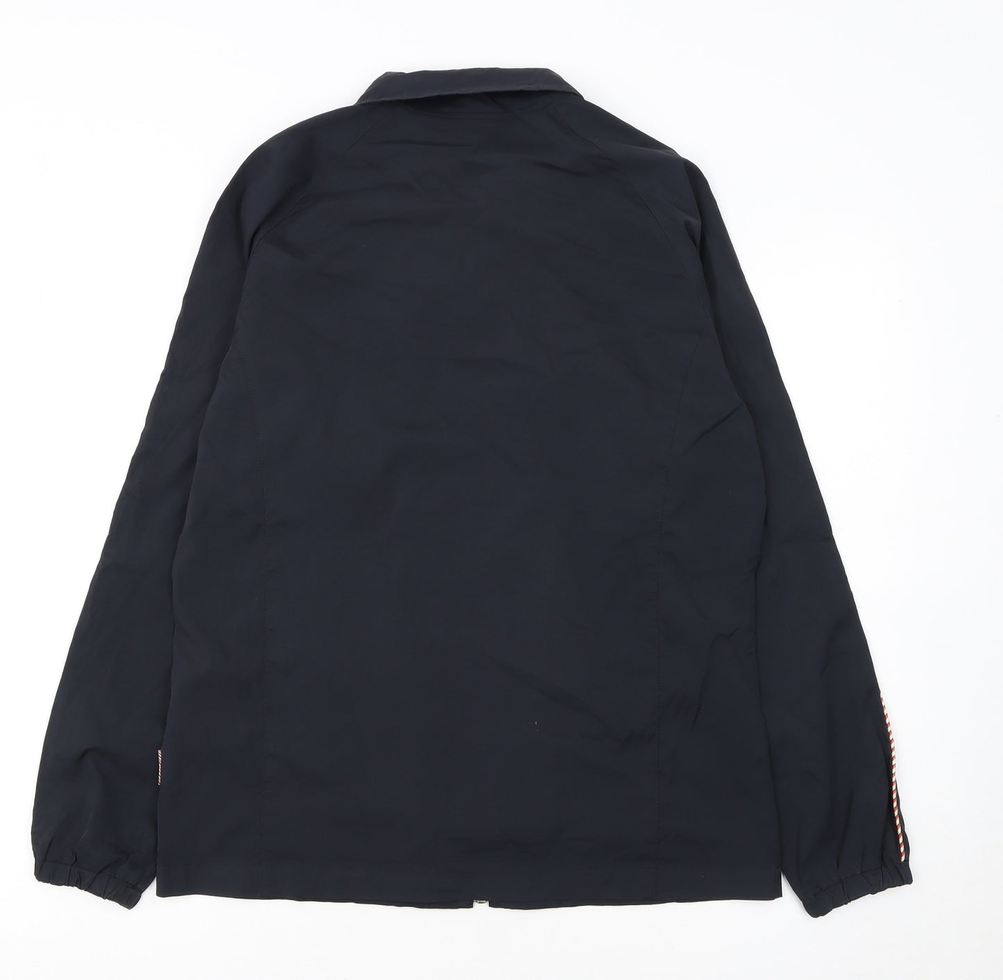 Puma Women's Black Track Jacket M Full Zip Lightweight Sportswear