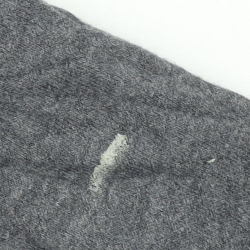 Nike Mens Grey Pullover Hoodie L Graphic Print Sports Fleece