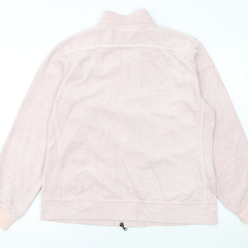 Champion Women’s Pink Fleece Full Zip Jacket Size L