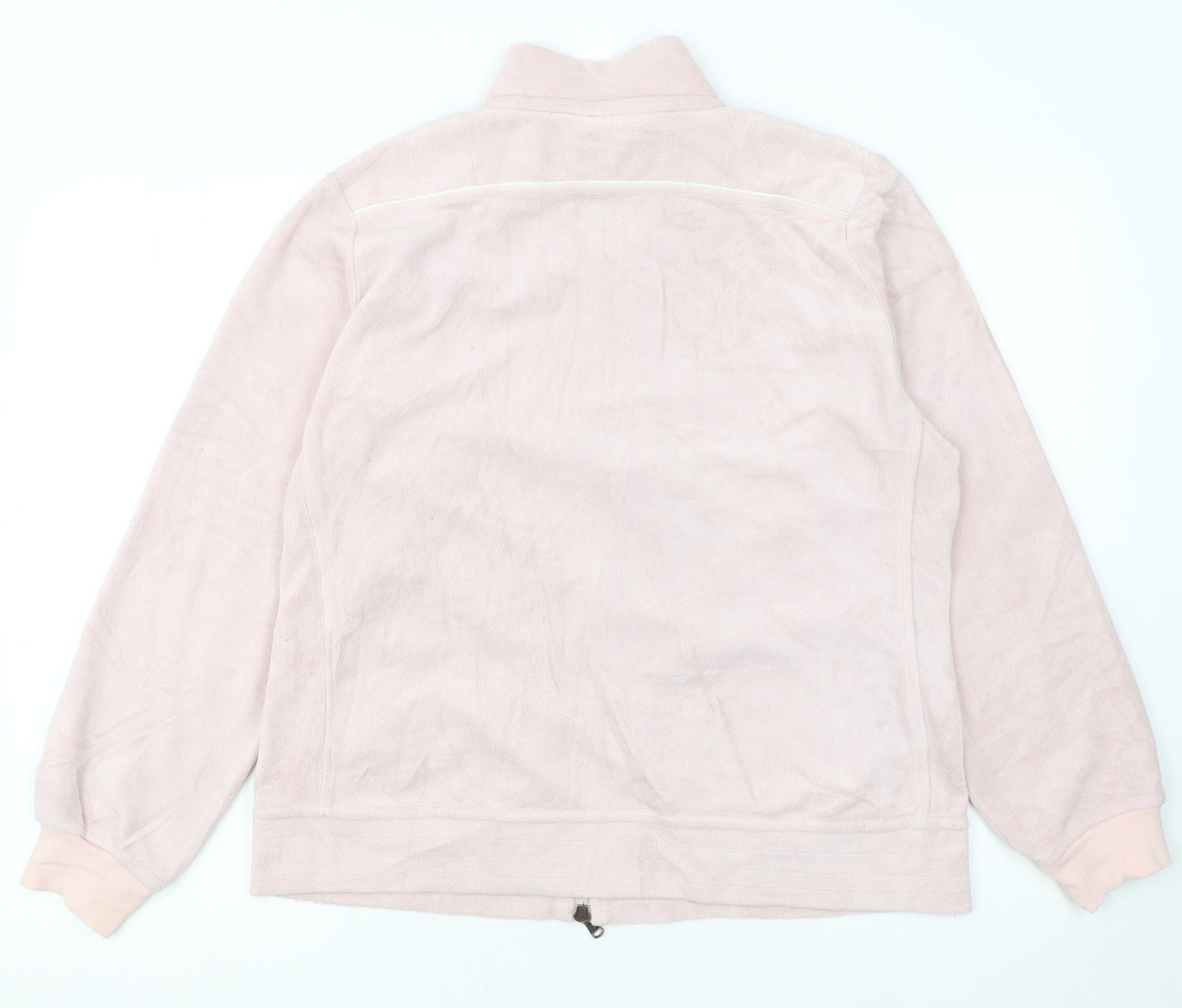 Champion Women’s Pink Fleece Full Zip Jacket Size L