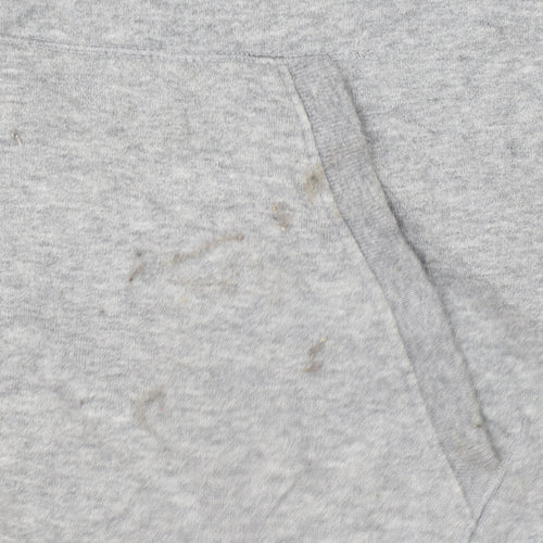 Nautica Men's Grey Full Zip Hoodie XXL Cotton Blend Casual