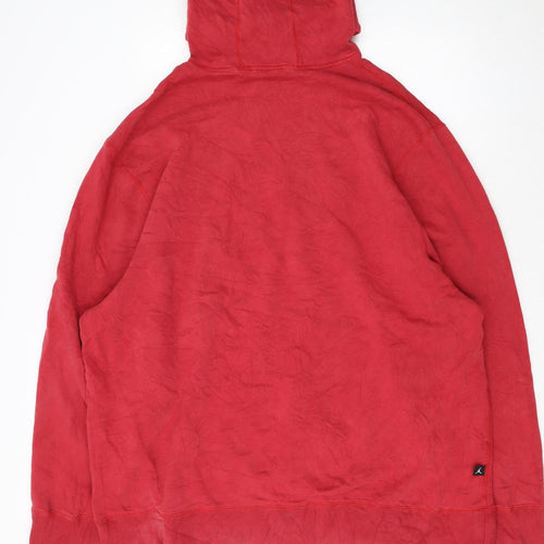 Jordan Men's Red Graphic Pullover Hoodie 3XL Sports Style