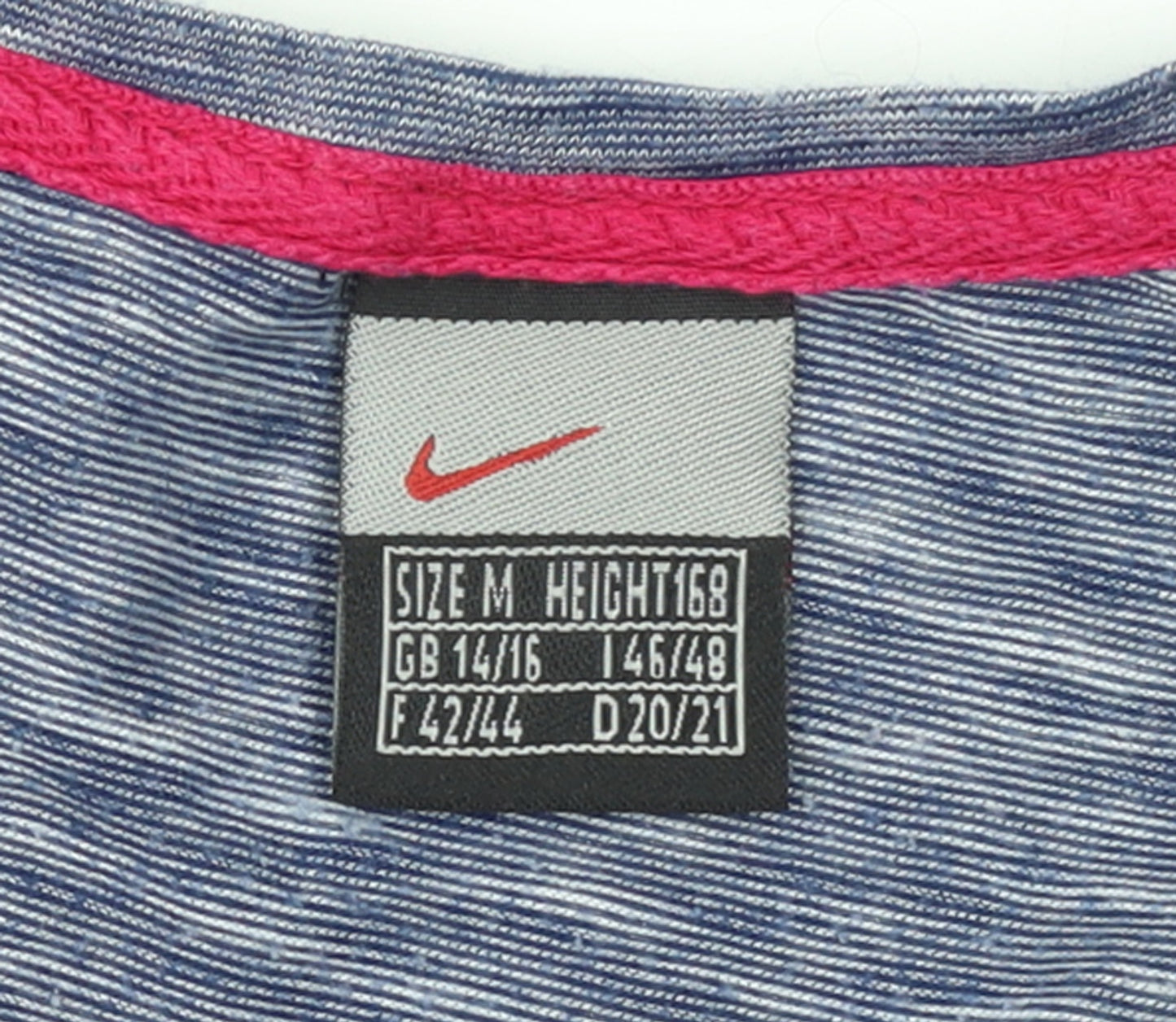 Nike Girls Blue Short Sleeve Logo T-Shirt Size 14-16 Years