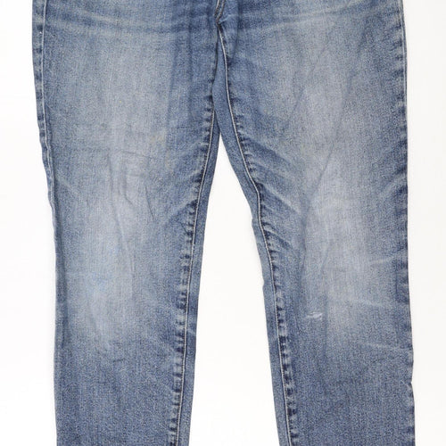 GAP Women’s Blue Medium Wash Straight Leg Denim Jeans Size 26