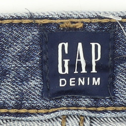 GAP Women’s Blue Medium Wash Straight Leg Denim Jeans Size 26