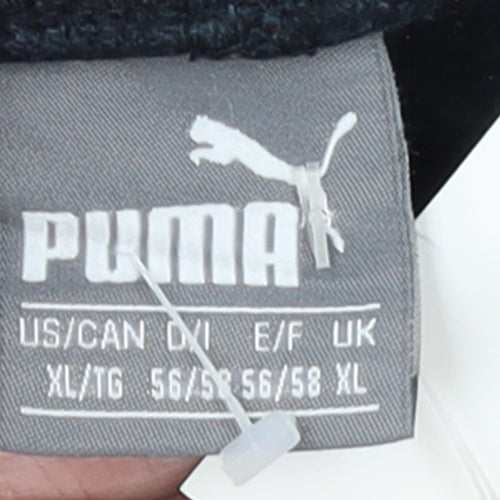 Puma Men’s Black XL Jogger Sweatpants with Logo
