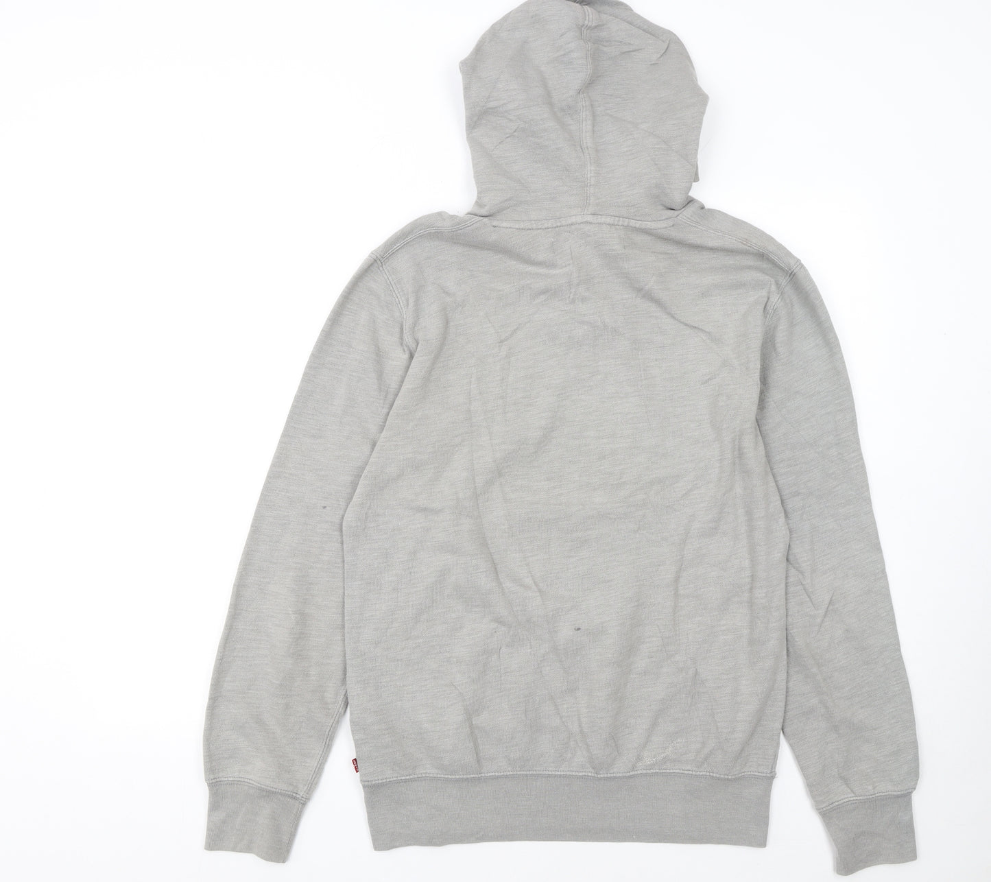 Levi's Men's Grey Classic Pullover Hoodie Small Logo Graphic