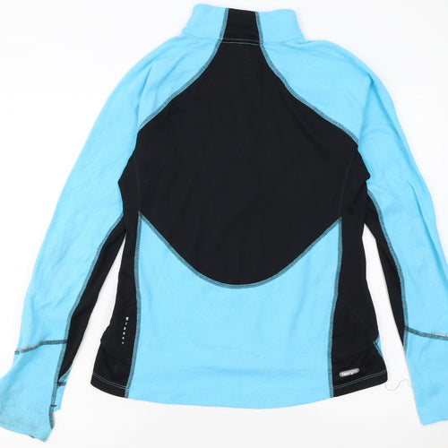 The North Face Women's Blue Fleece Pullover Sweatshirt M