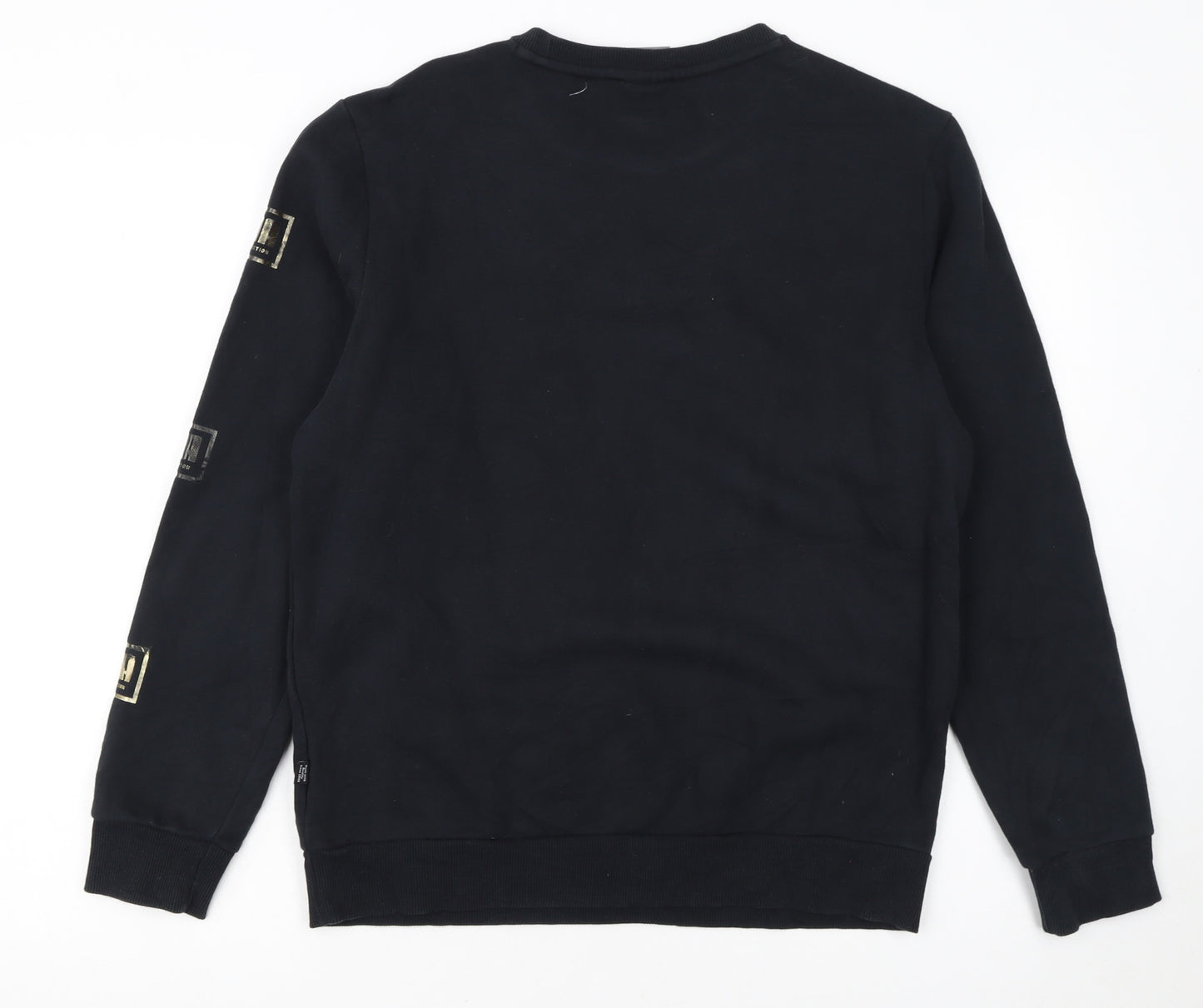 Puma Women's Black Small Crew Neck Pullover Sweatshirt