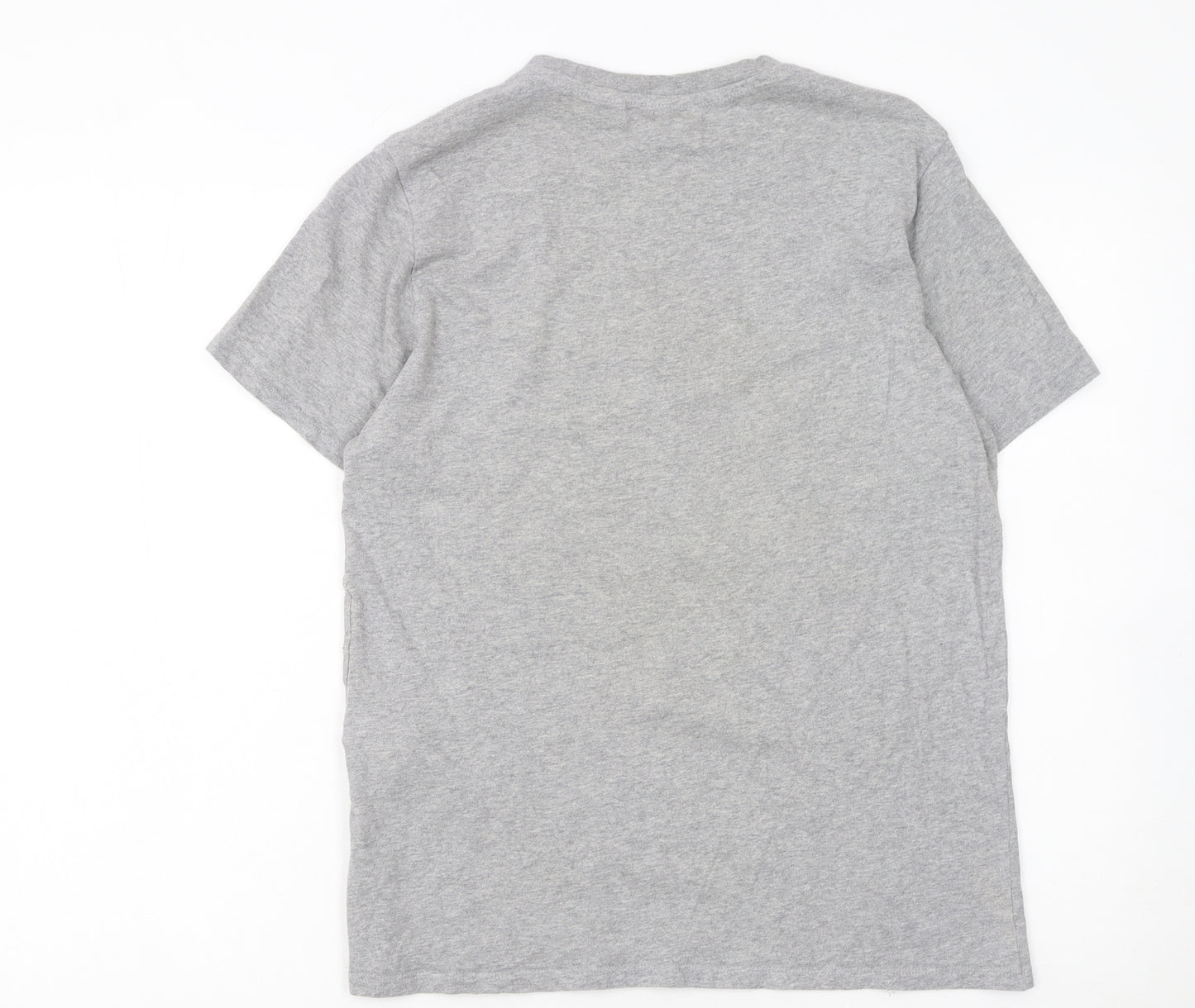 Levi's Womens Grey Small Classic Logo Short Sleeve Cotton T-Shirt
