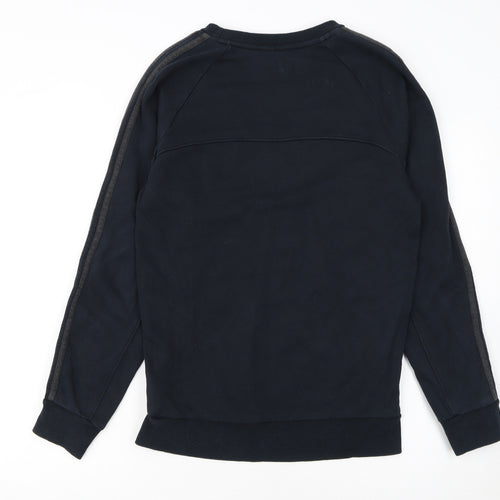Adidas Men’s Black Crew Neck Pullover Sweatshirt Small