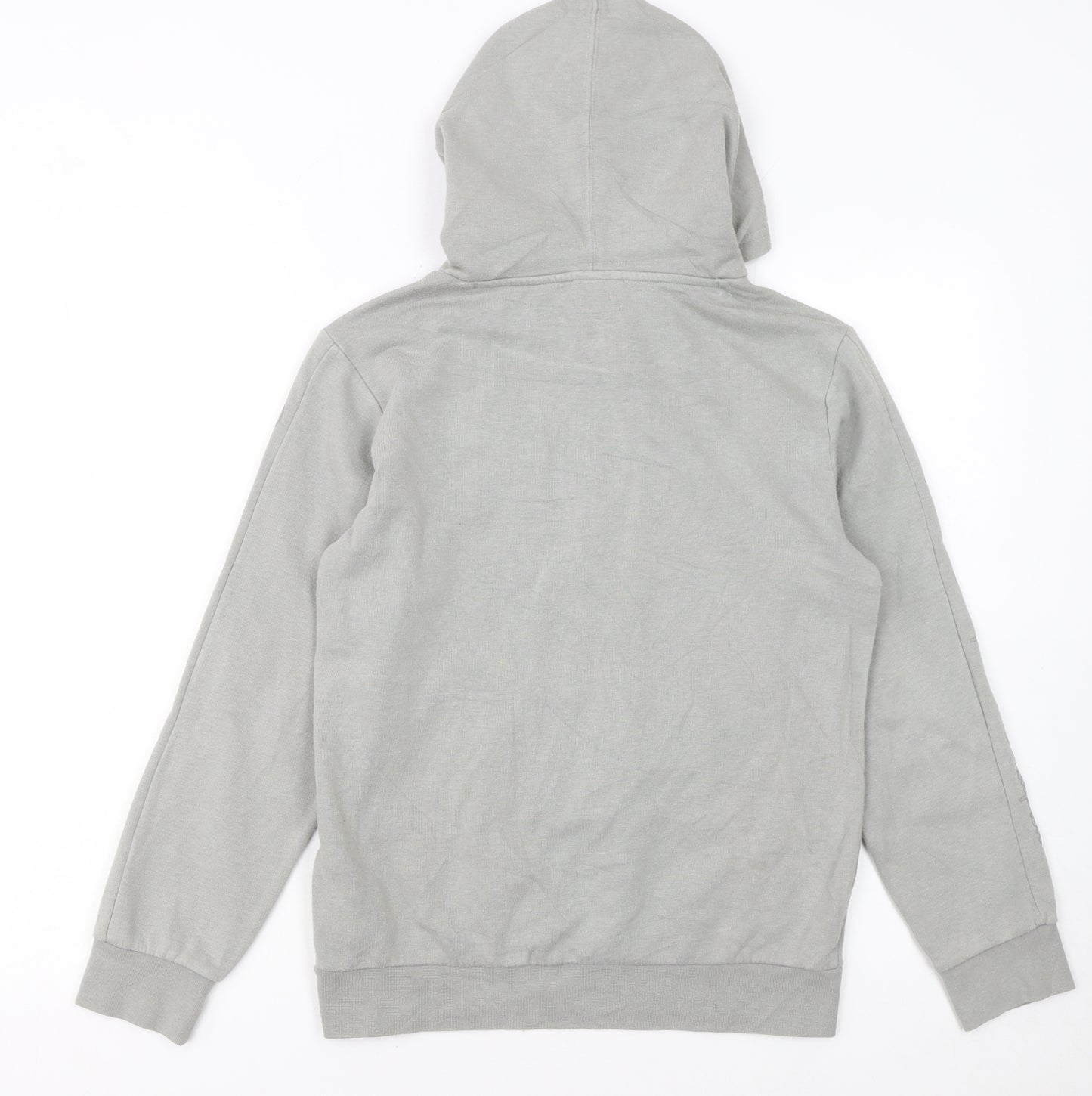 Champion Boys Grey Pullover Hoodie 11-12 Years Logo Fleece Sweatshirt