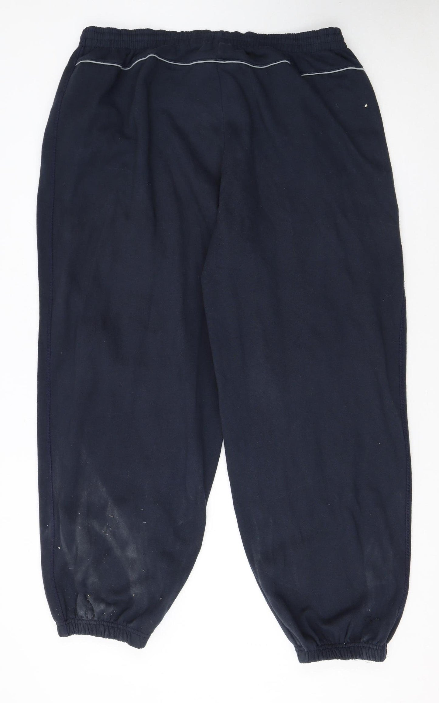 Slazenger Men's Black 4XL Fleece Sweatpants Big & Tall Casual Trousers
