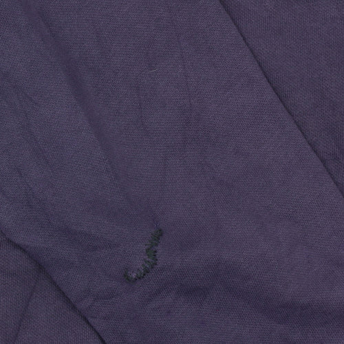 Puma Women Purple Pullover Sweatshirt Size 16 Logo Print