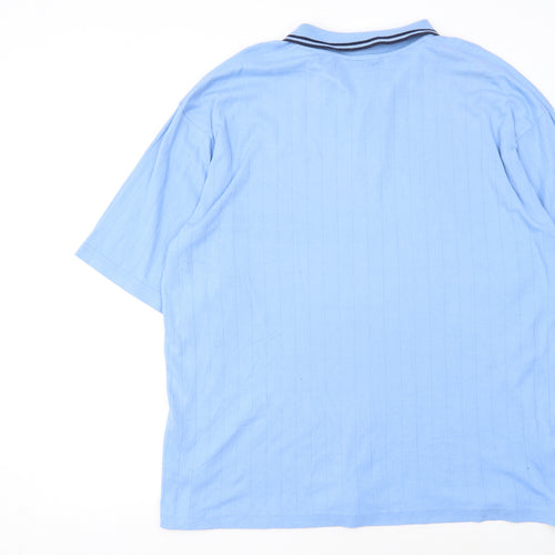Umbro Men’s Blue 2XL Polo Shirt Casual Sports Top