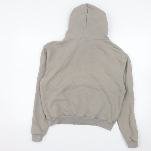 Another Version Men's Beige Pullover Hoodie Size S Cotton