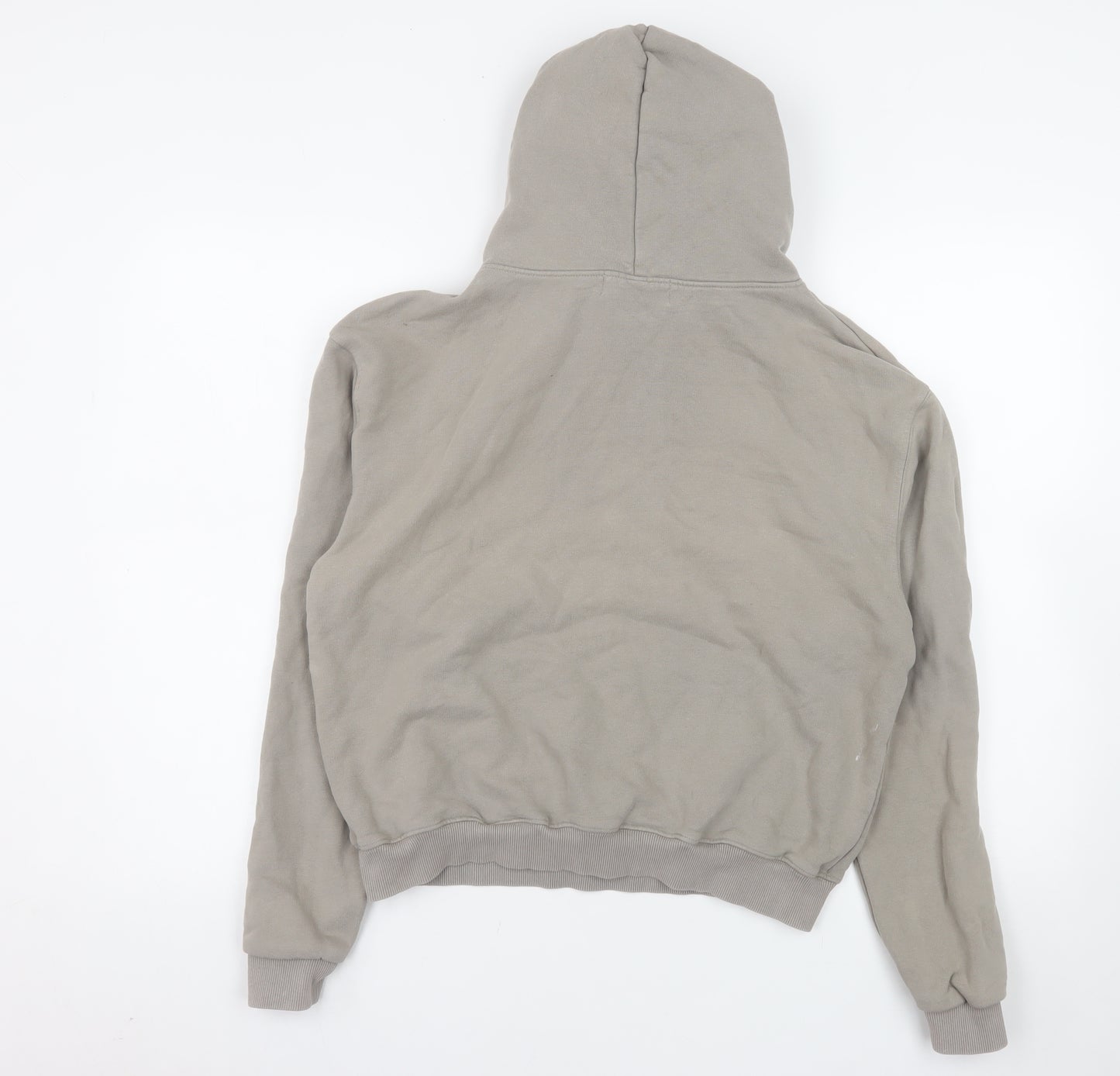 Another Version Men's Beige Pullover Hoodie Size S Cotton