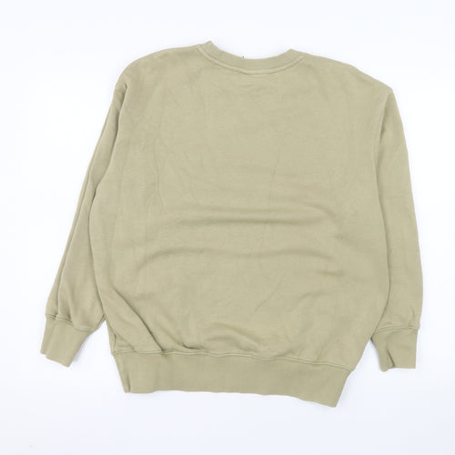Nike Men's Beige XS Pullover Sweatshirt Crew Neck Sportswear